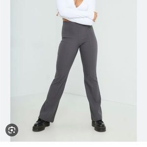 Garage grey flare pants